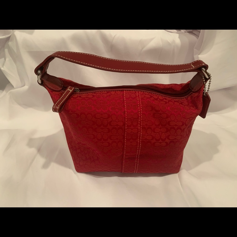 Red Coach Purse